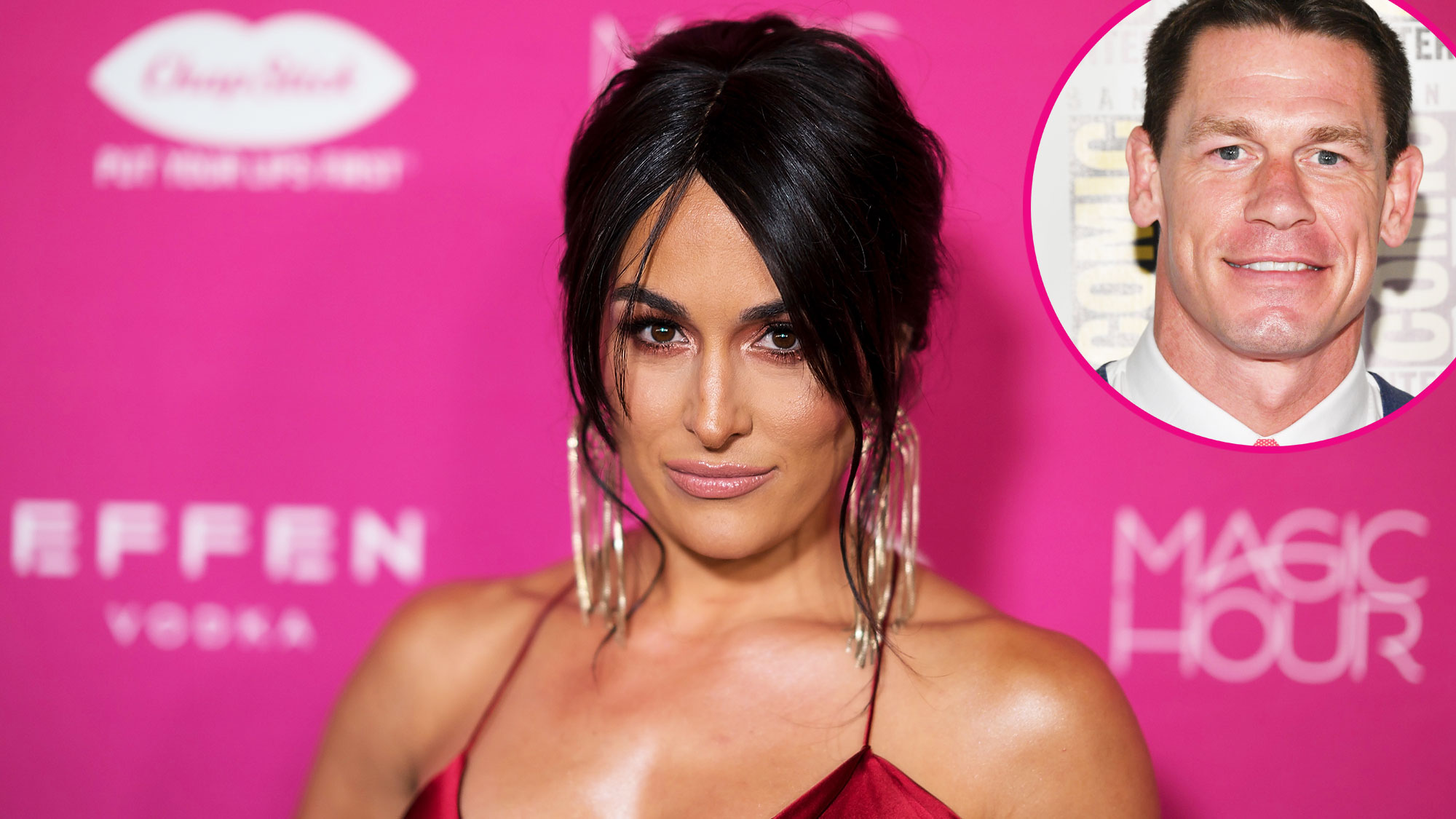 Nikki Bella and John Cena