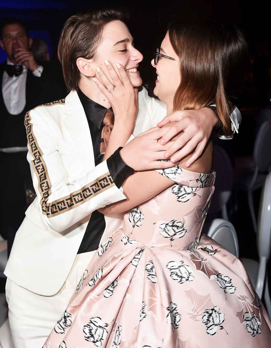 Noah Schnapp Millie Bobby Brown Emmys 2018 Afterparties