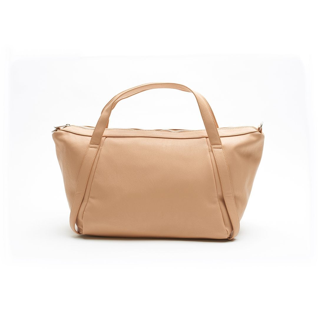 Swap Your Bulky Gym Bag for This Faux Leather Tote
