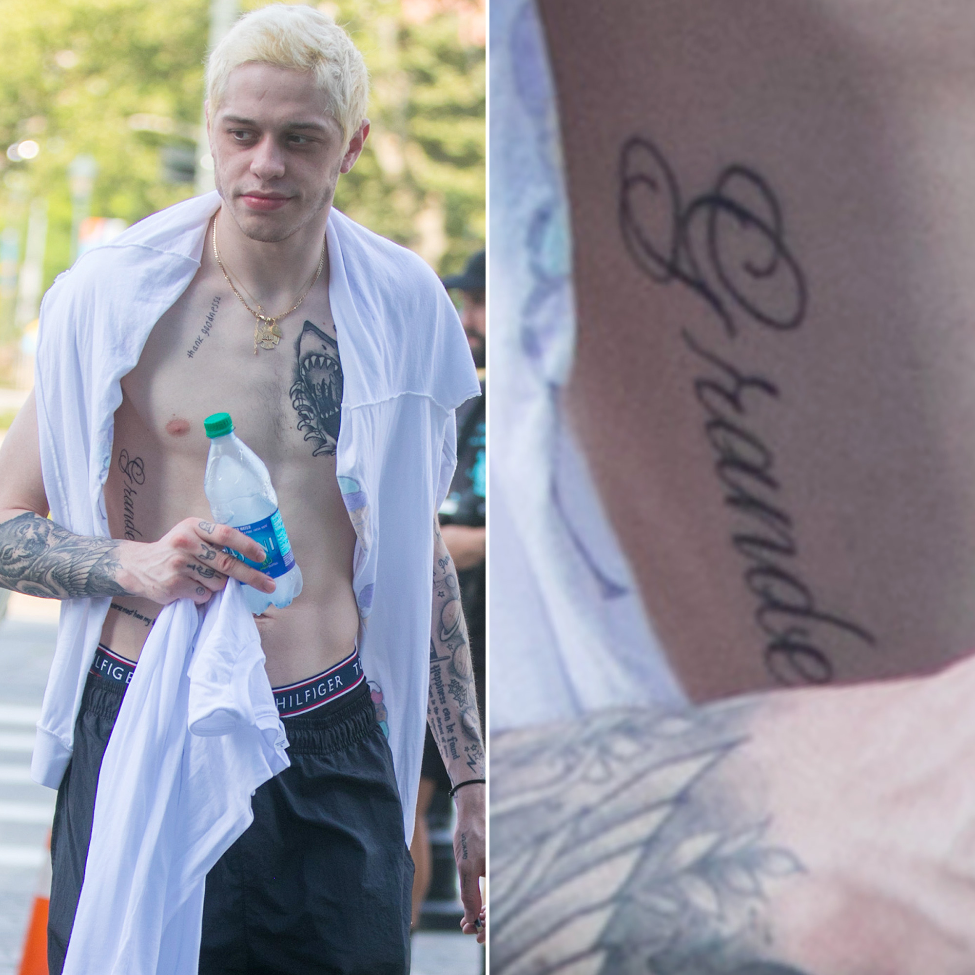 Every Tattoo Pete Davidson Ariana Grande Have Gotten For