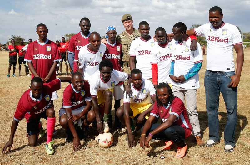 Prince William, Soccer Team, Ol Maiso Primary School