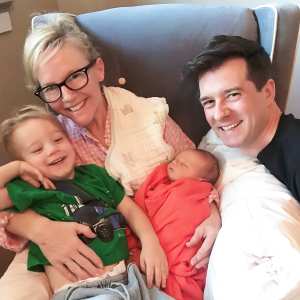 Rachael Harris Christian Hebel Henry Baby Otto
