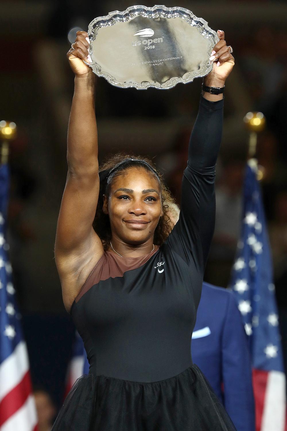 Serena Williams, US Open, Trophy