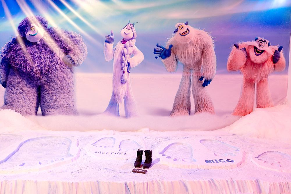 Inside the 'Smallfoot’ Yeti Village Pop-Up in L.A.