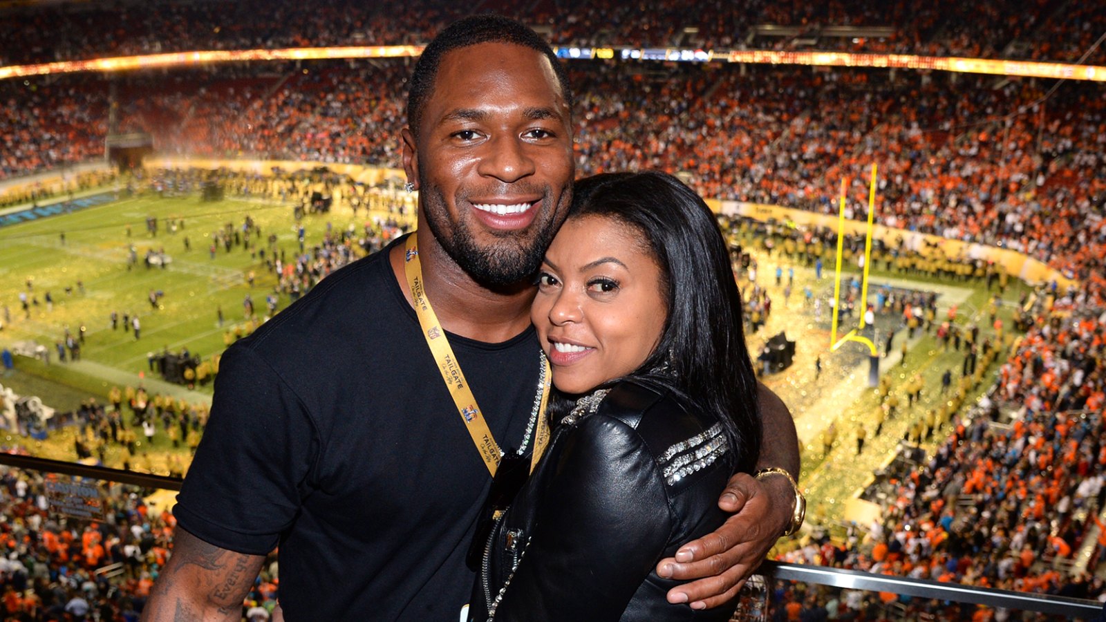 Kelvin Hayden and Taraji P. Henson