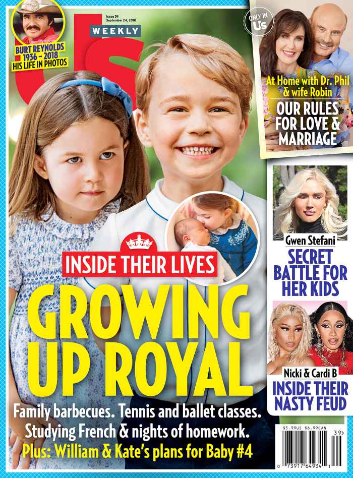 UW3918 Us Weekly Cover Prince George Princess Charlotte