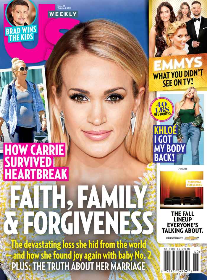UW4018 Us Weekly Cover Carrie Underwood