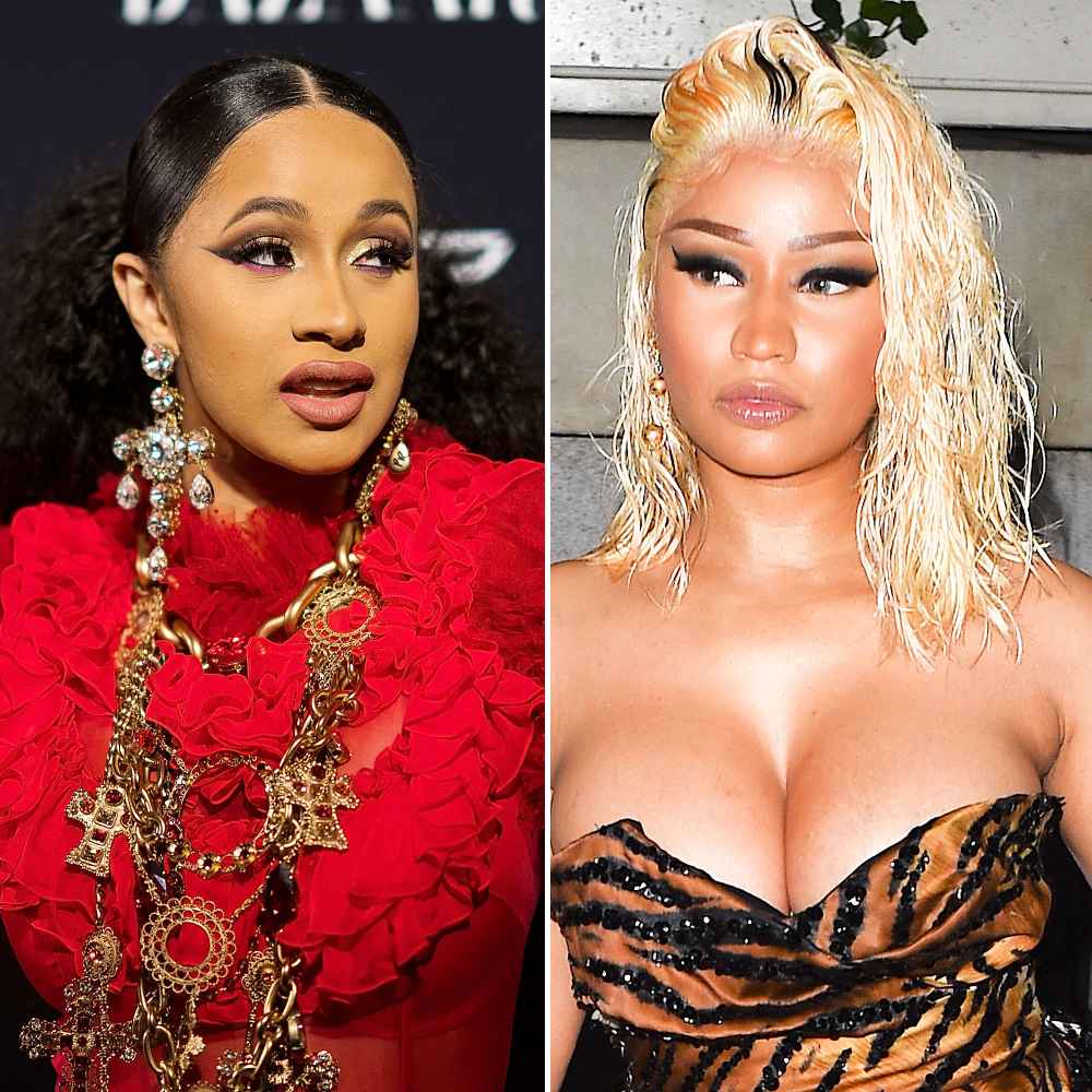 Christina Aguilera NYFW Performance Cardi B Nicki Minaj Fight