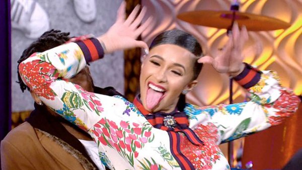 cardi b throws shoe before nicki minaj fight