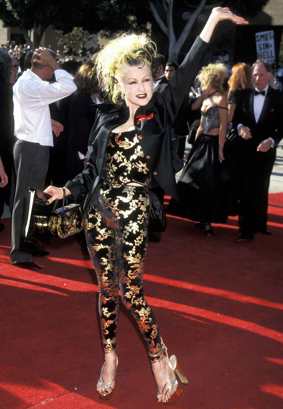 Cyndi Lauper Emmy Awards Wackiest Dresses