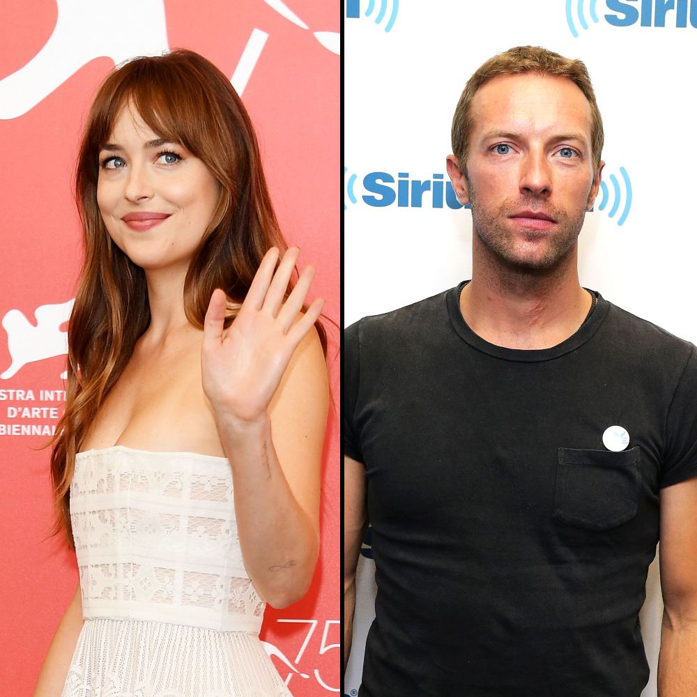 Dakota Johnson and Chris Martin