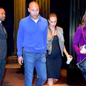 Hannah Davis and Derek Jeter