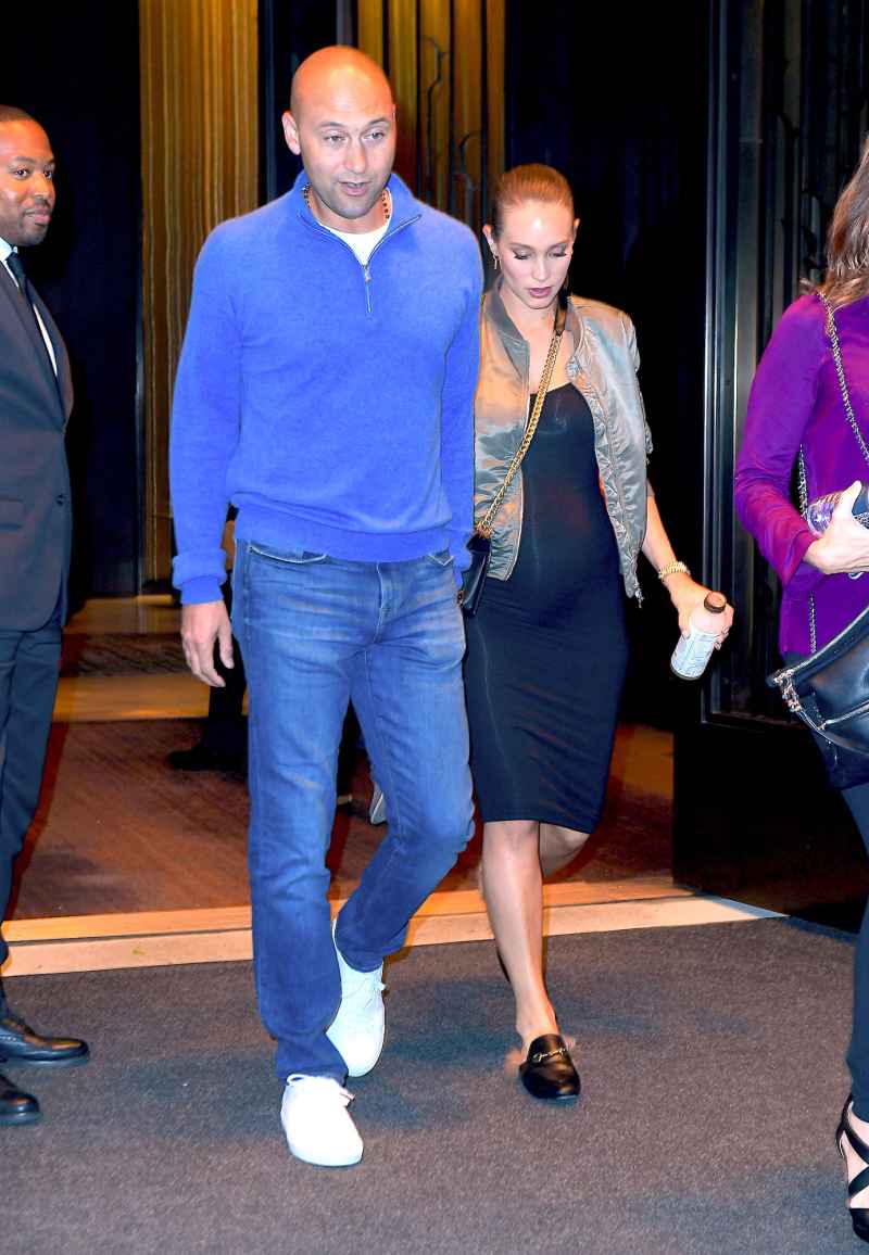 Hannah Davis and Derek Jeter