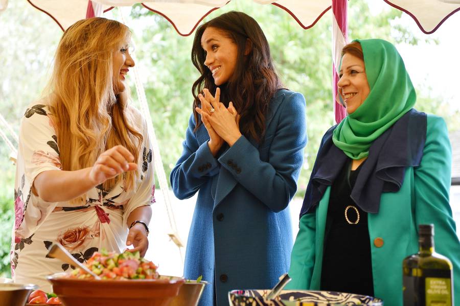 Duchess Meghan Prince Harry Doria Ragland Cookbook Launch