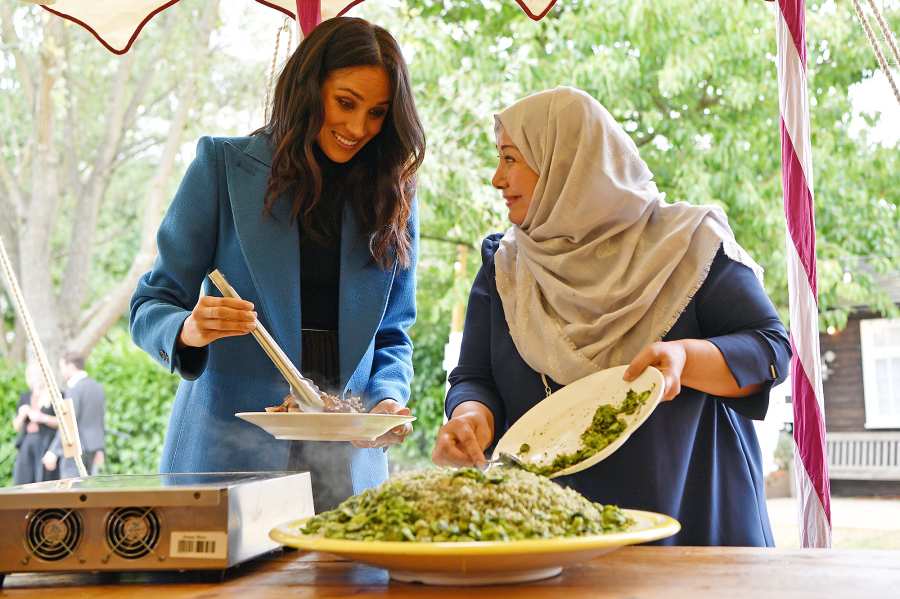 Duchess Meghan Prince Harry Doria Ragland Cookbook Launch
