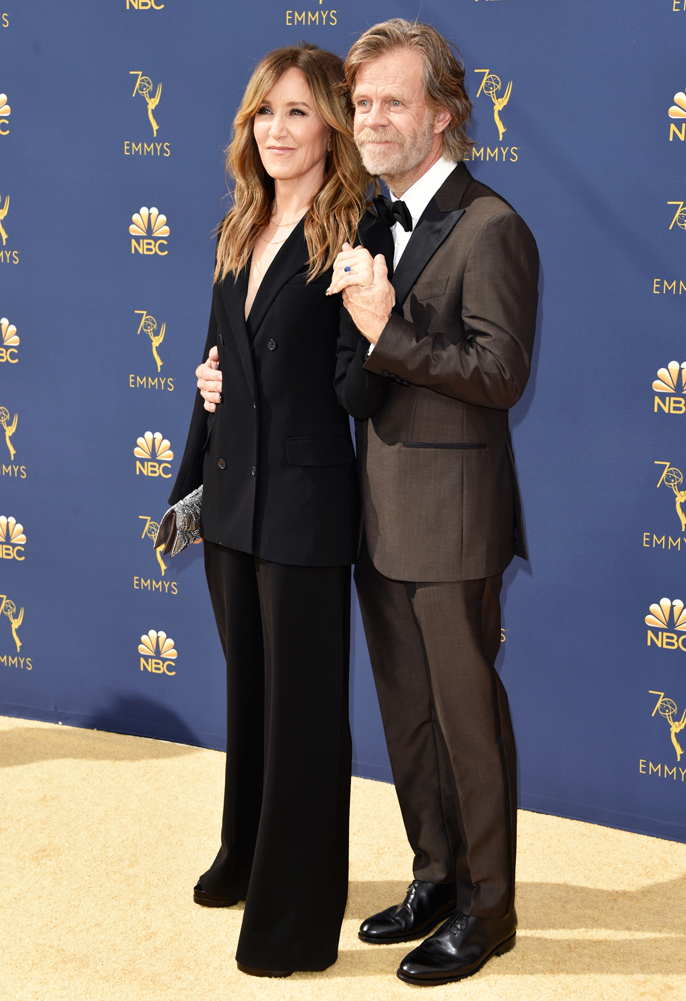 Felicity Huffman William H. Macy Emmys 2018