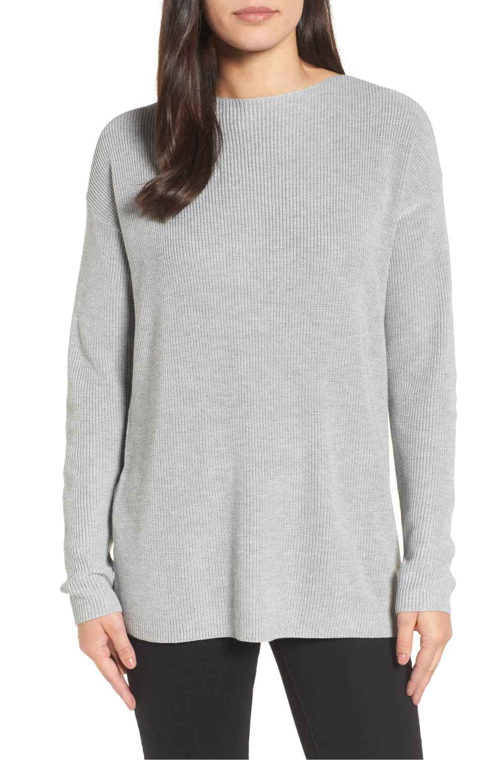 grey sweater 
