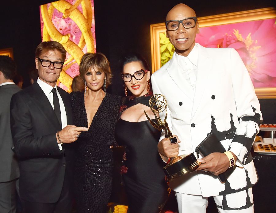 RuPaul Harry Hamilin Lisa Rinna Michelle Visage Emmys 2018 Afterparties