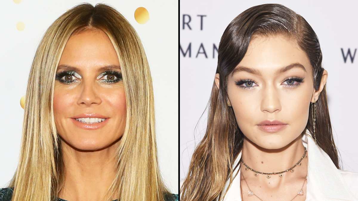 Heidi Klum and Gigi Hadid