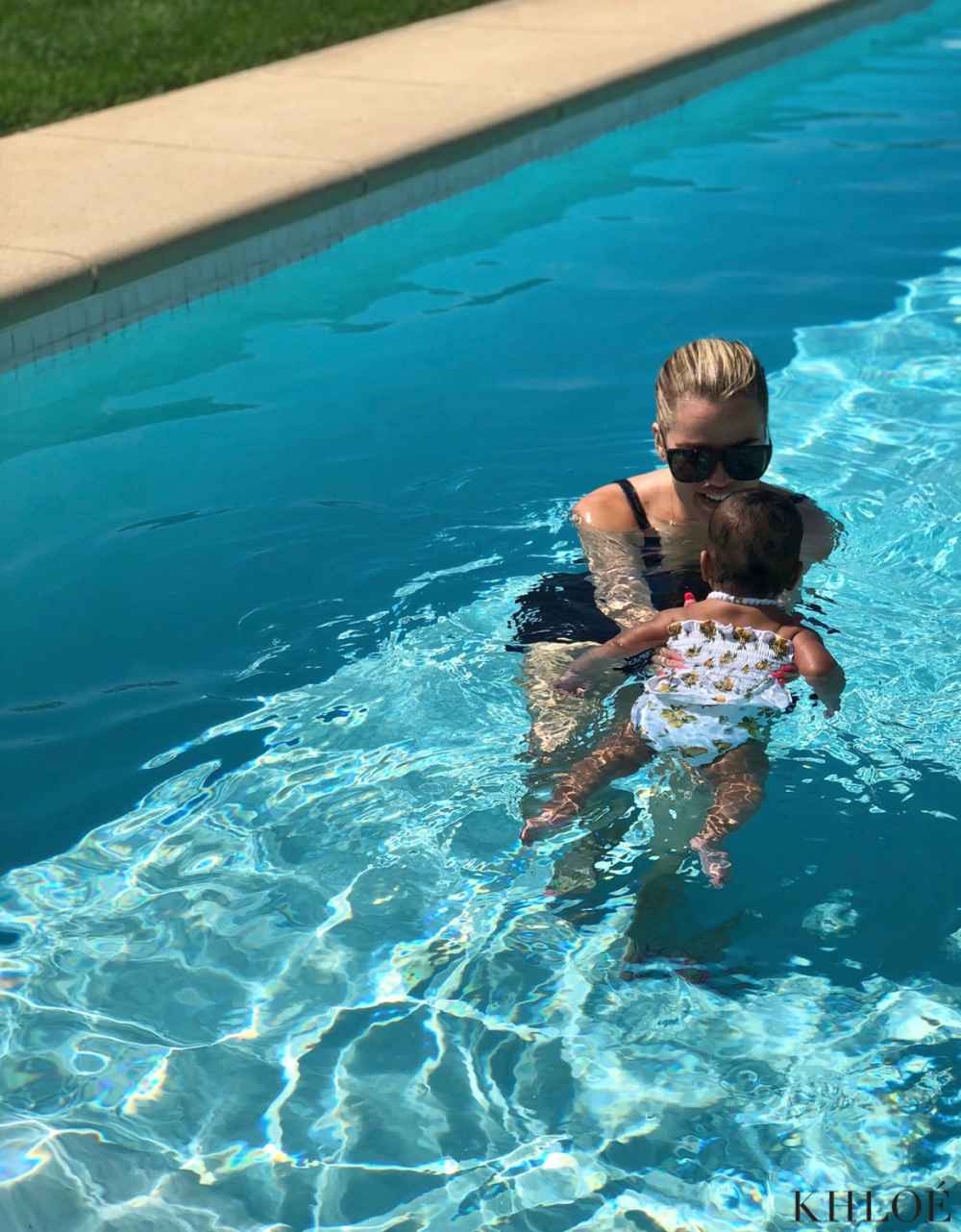 Khloe Kardashian Gushes Over Baby True's First Swim Lesson, Looks Happy in Vacation Photos With Tristan Thompson