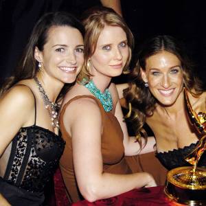 Kristin Davis Cynthia Nixon Sarah Jessica Parker Emmys 2018 Throwback Photo