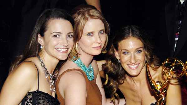 Kristin Davis Cynthia Nixon Sarah Jessica Parker Emmys 2018 Throwback Photo