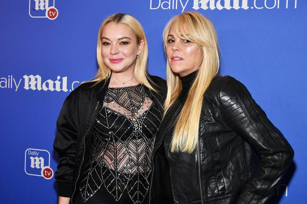 Lindsay Lohan Dina Lohan