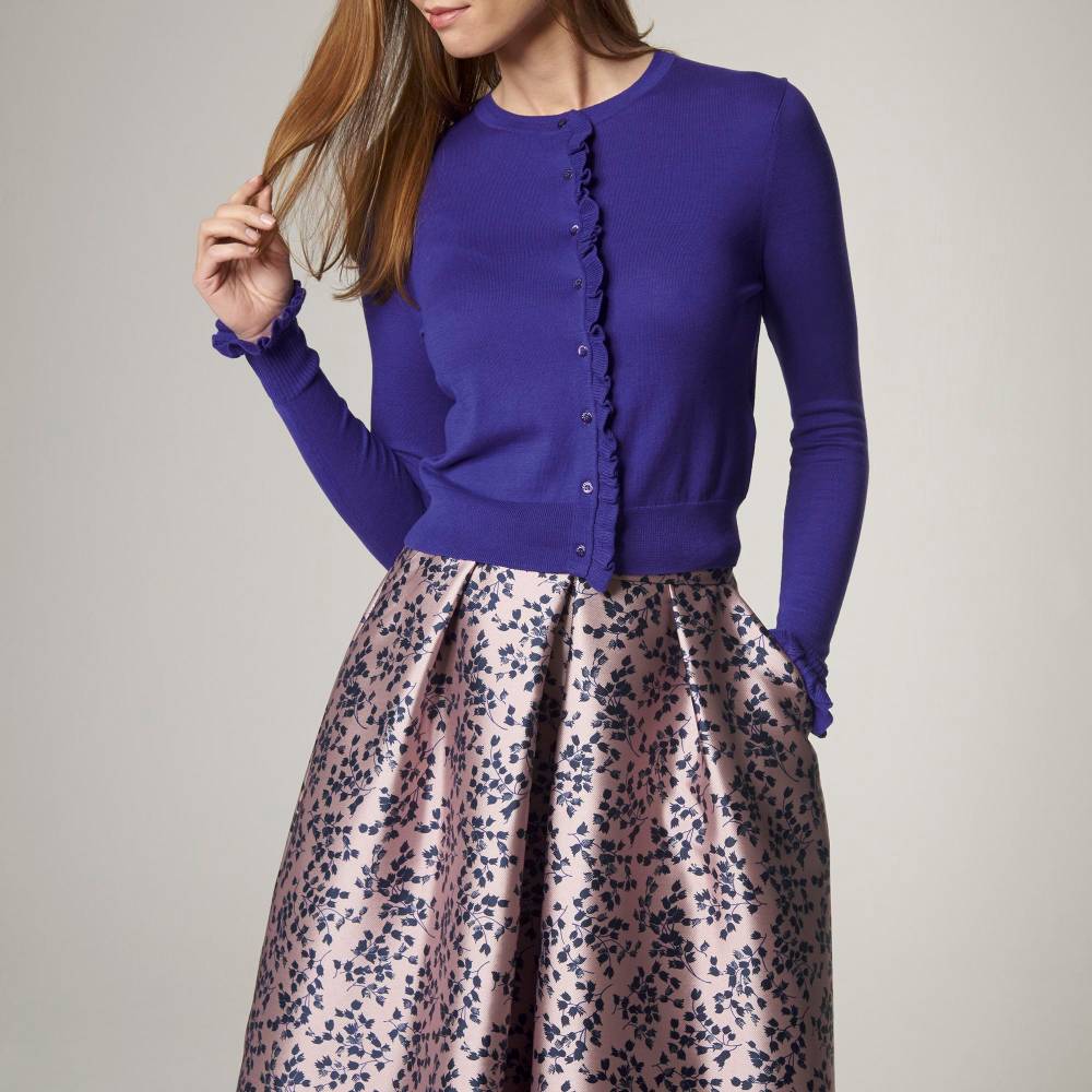 lk bennett cardigan cropped