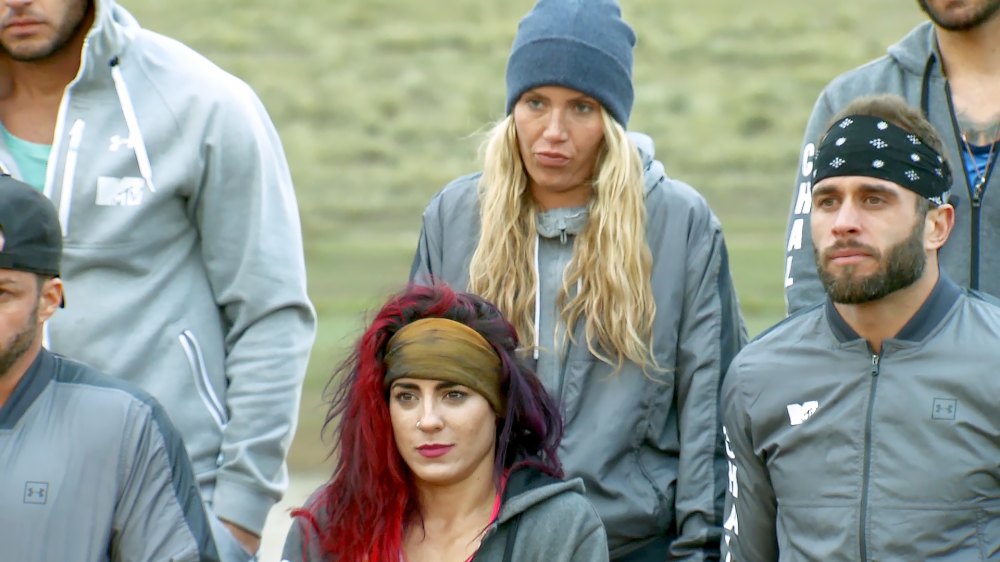 Marie, Cara, and Brad on The Challenge