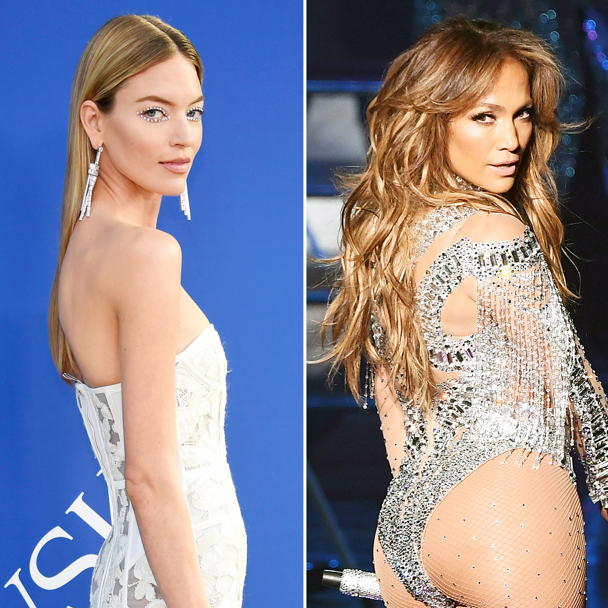 Martha Hunt Jennifer Lopez Body Victoria's Secret Fashion Show