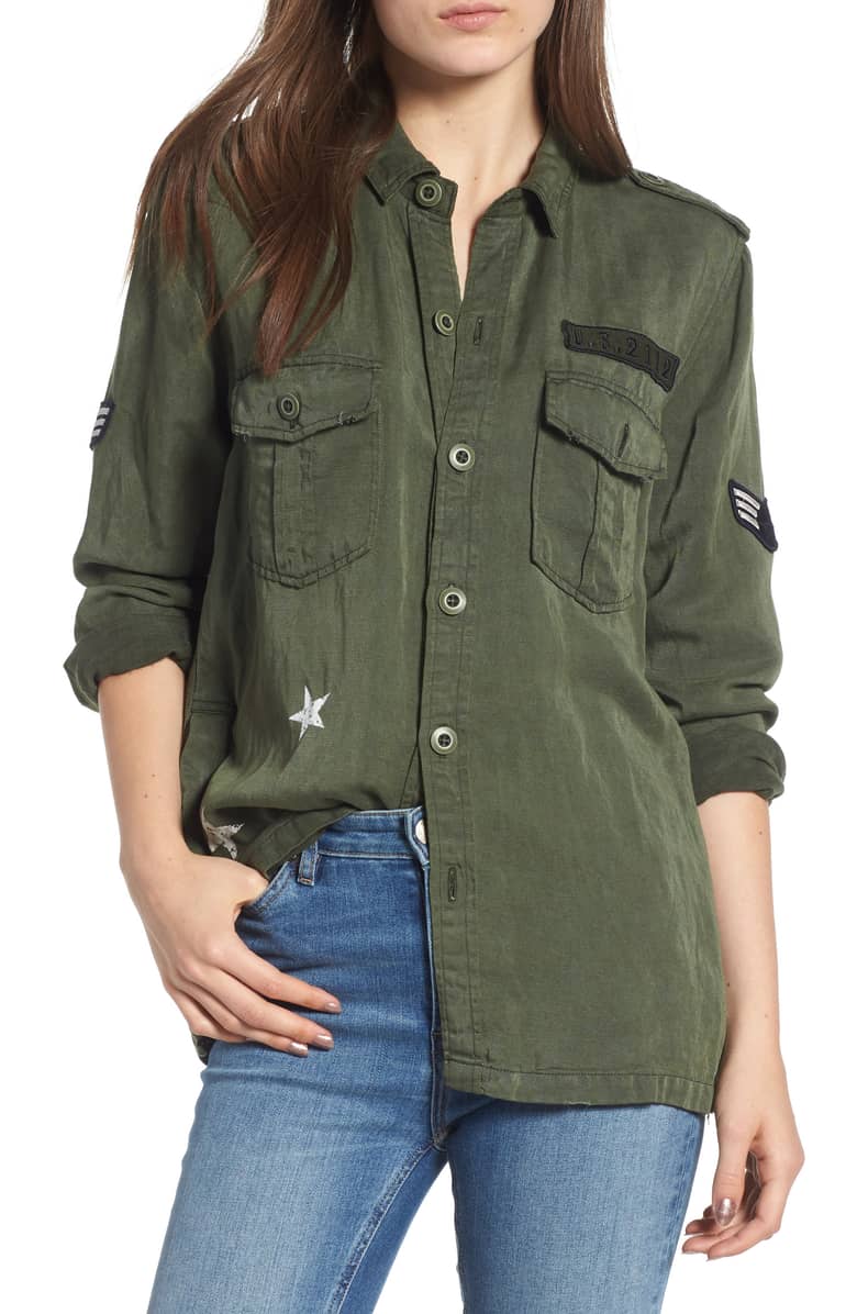 green military jacket