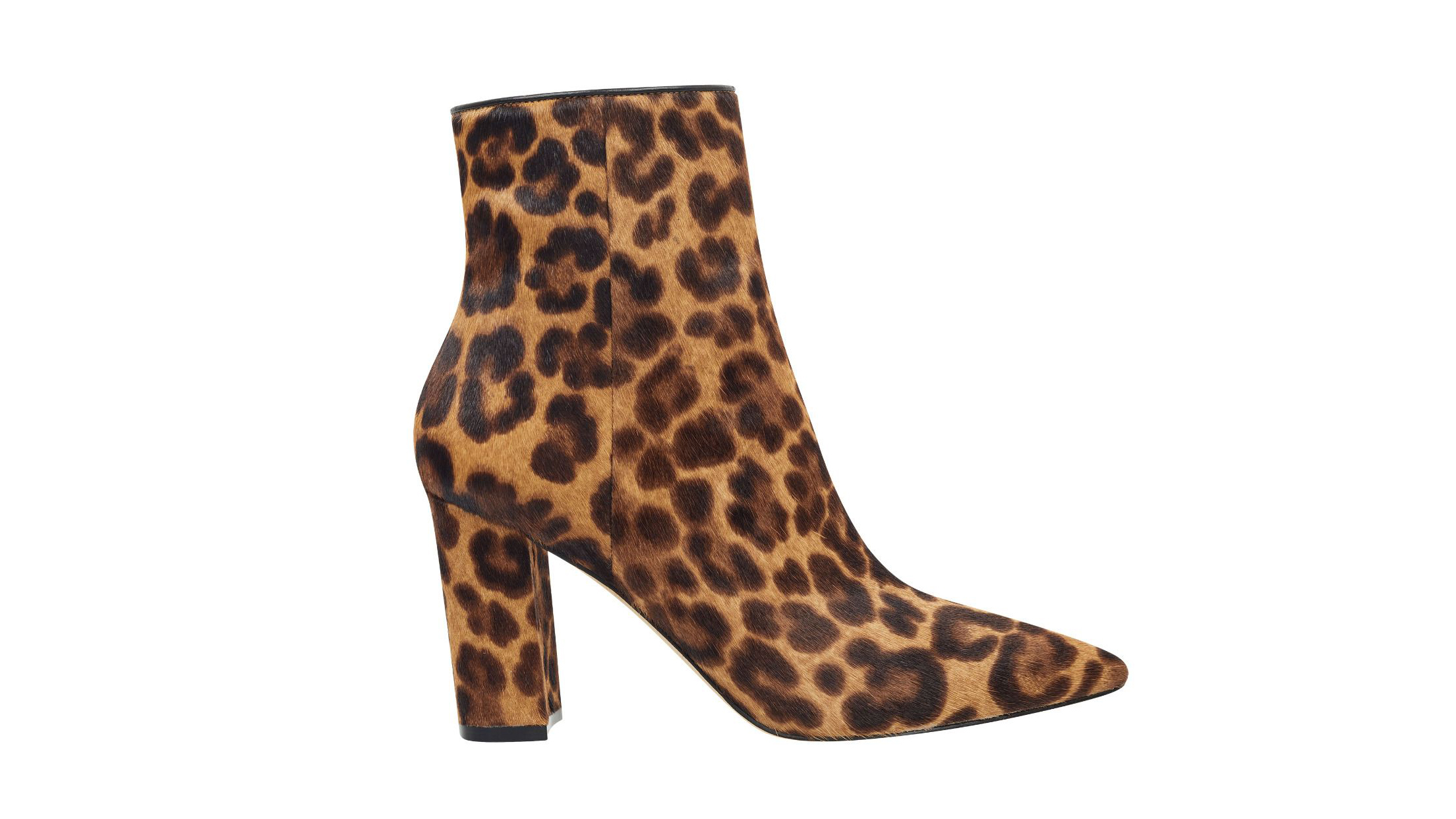 Details about  / VIA SPIGA Cheetah Print Ankle Booties Calf Hair Leather Animal Print Sz 6.5 NEW
