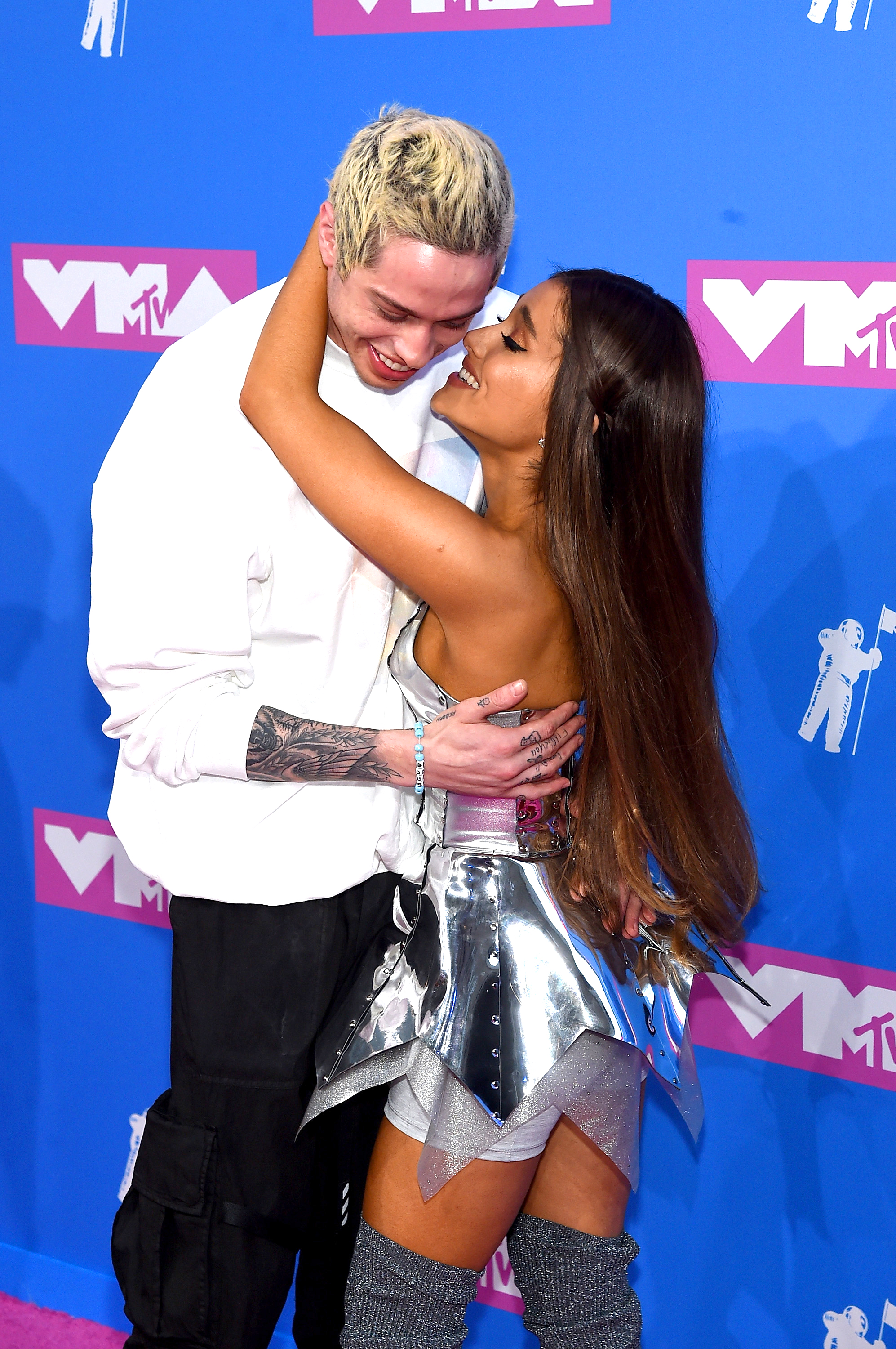 Pete Davidson and Ariana Grande