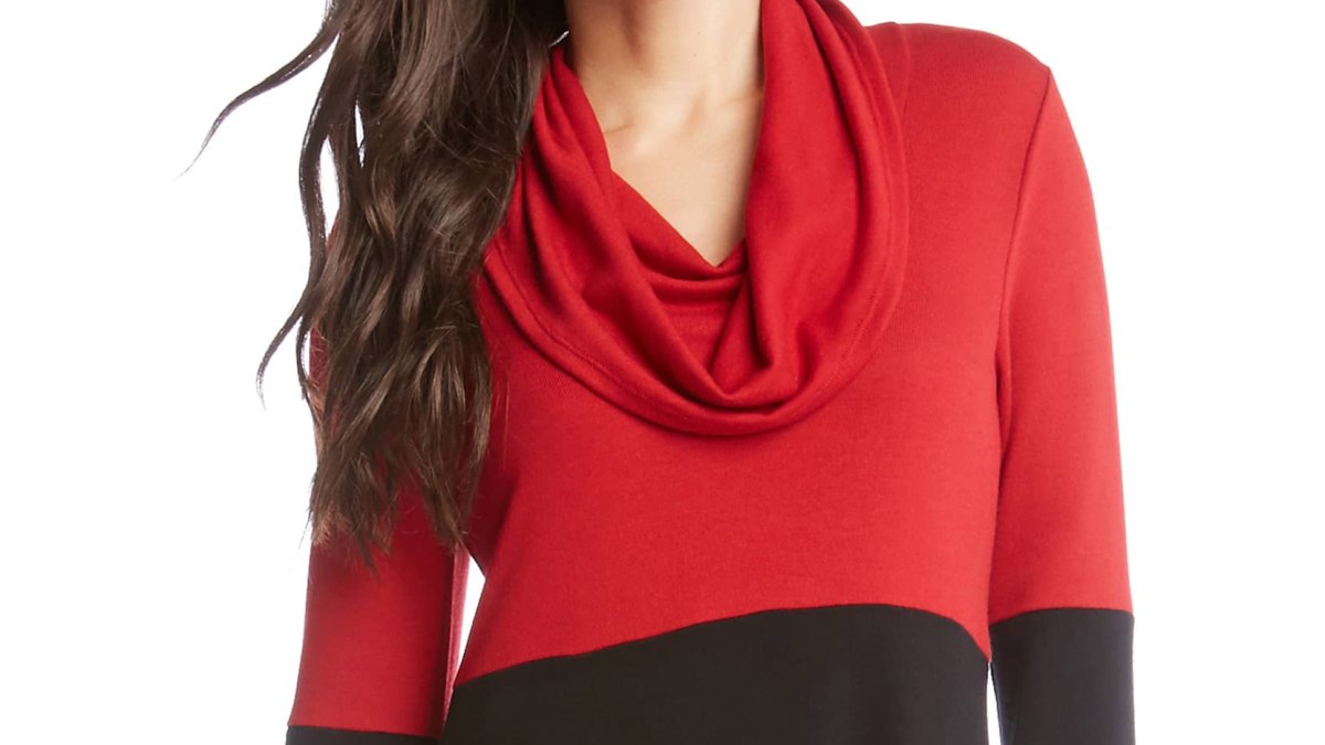 color block dress