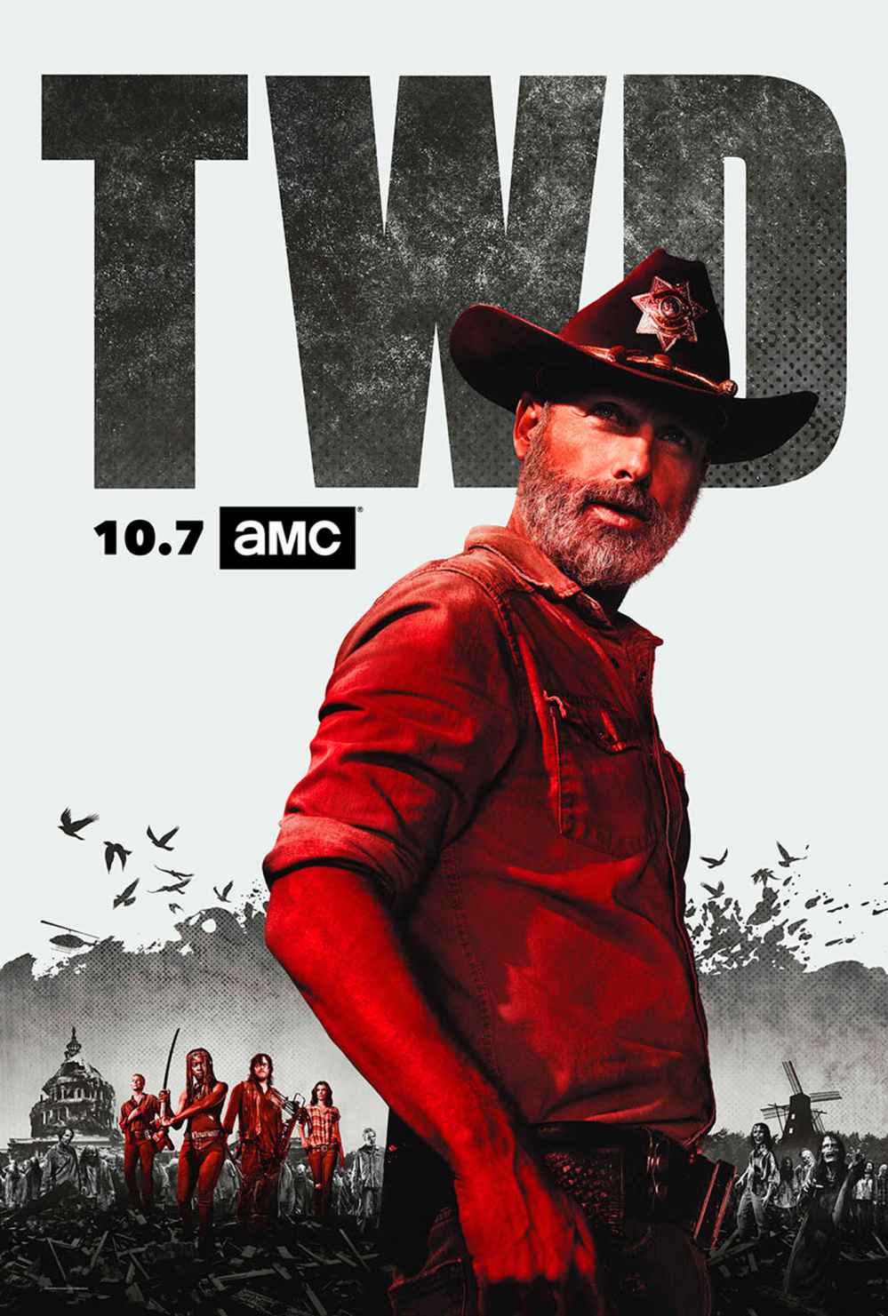 Rock from 'The Walking Dead'