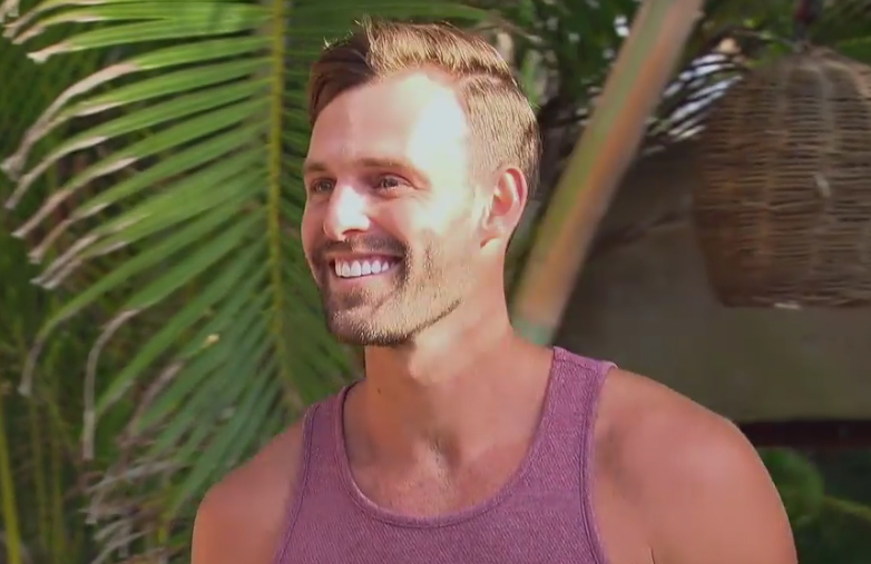 Robby Hayes on Bachelor In Paradise