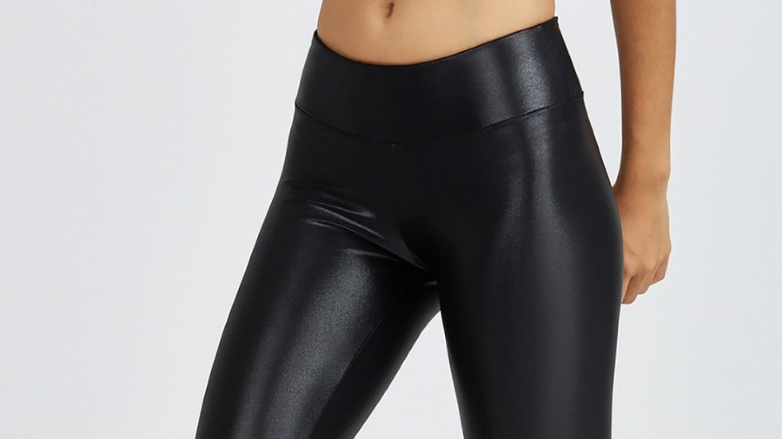 Make a Sleek Statement With These Liquid Leggings