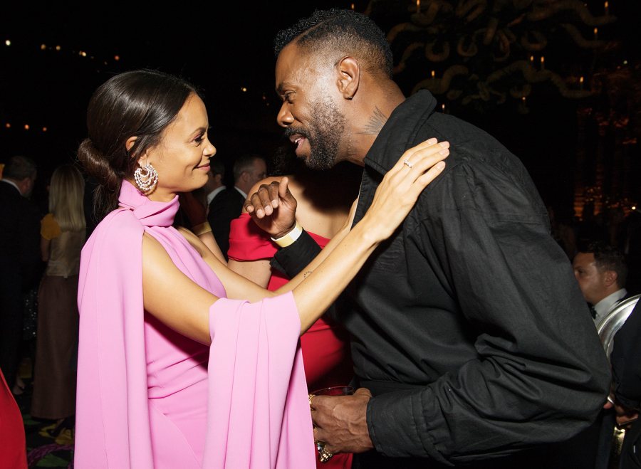 Thandie Newton Colman Domingo Emmys 2018 Afterparties