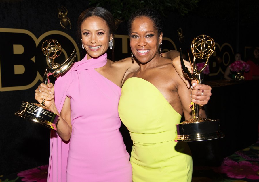Thandie Newton Regina King Emmys 2018 Afterparties