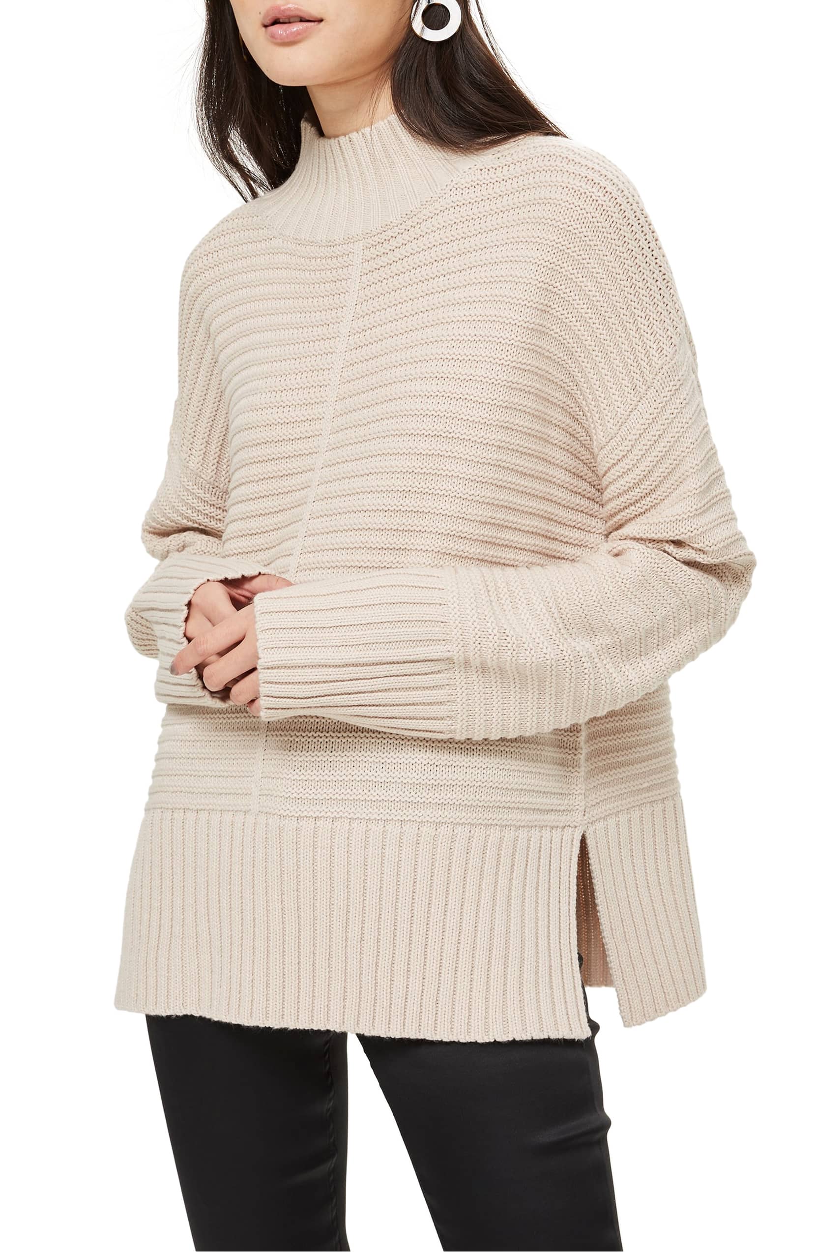 Download Shop This Mock Neck Sweater From Topshop for Fall