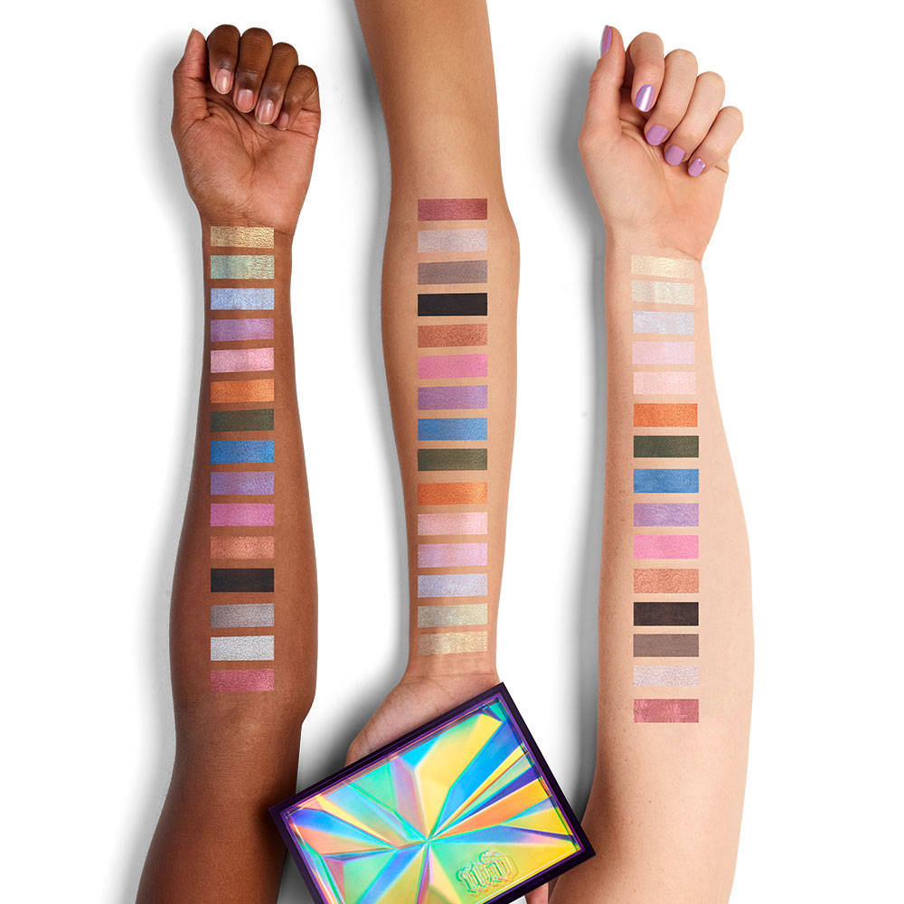 urban decay distortion palette swatches
