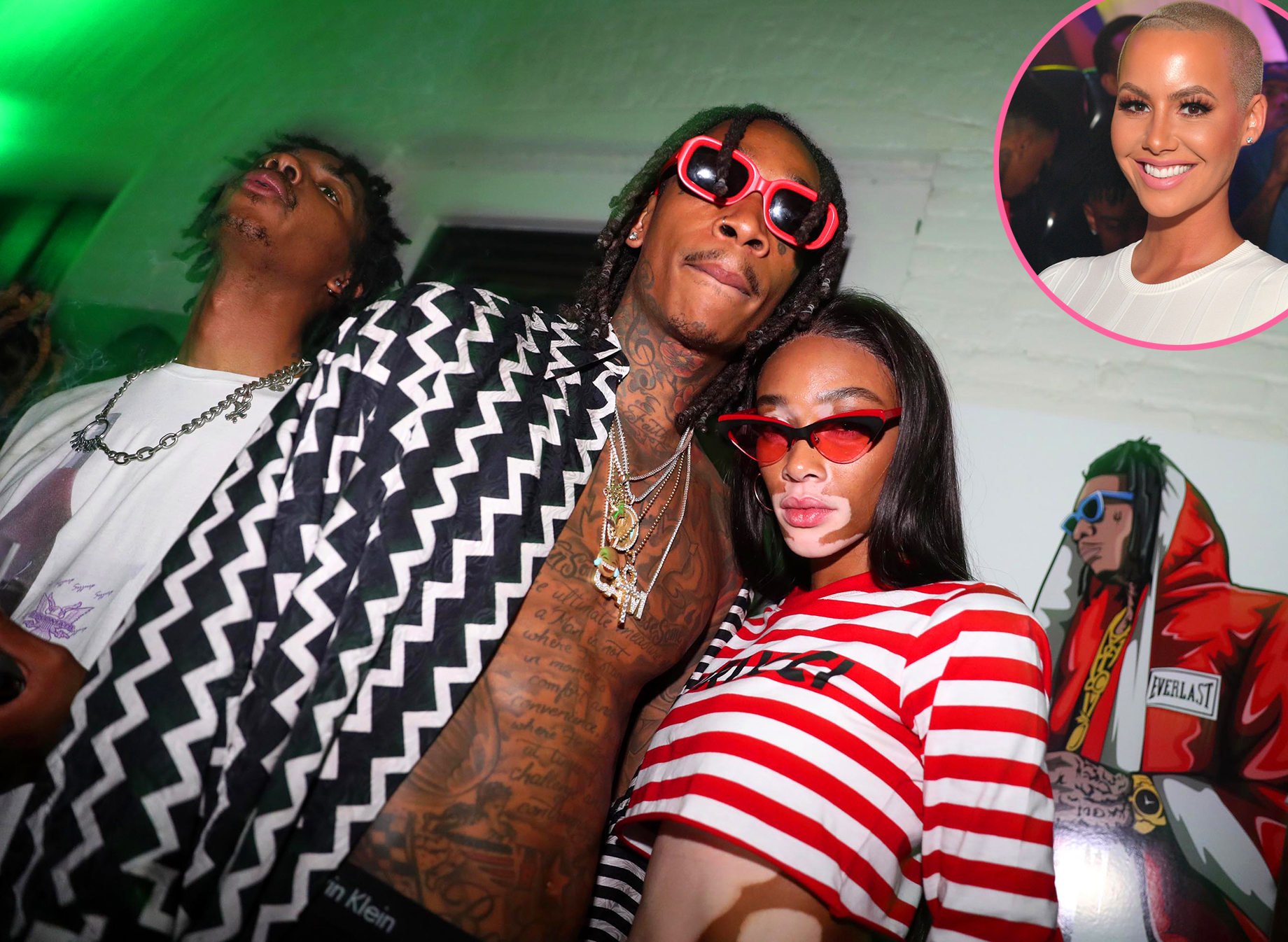 Amber Rose: Wiz Khalifa's GF Winnie Harlow Is a 'F—king Sweetheart'
