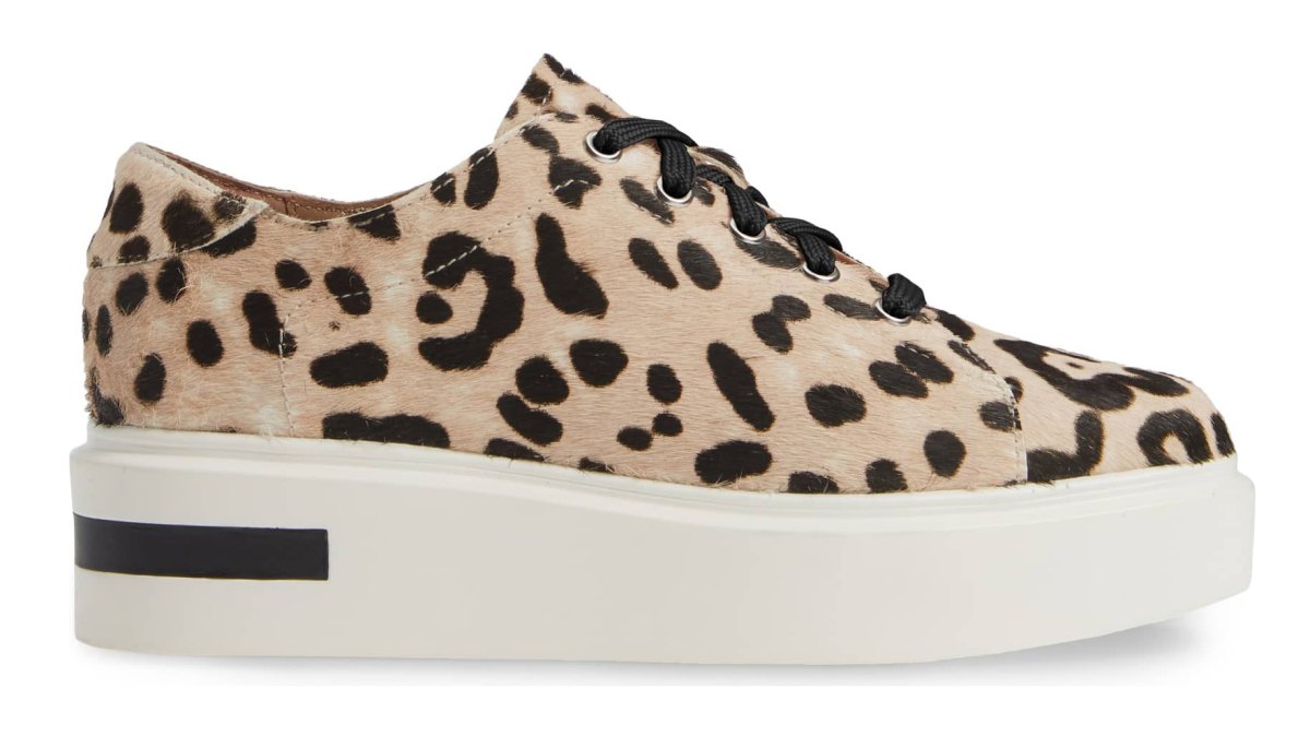 linea paolo calf hair sneaker