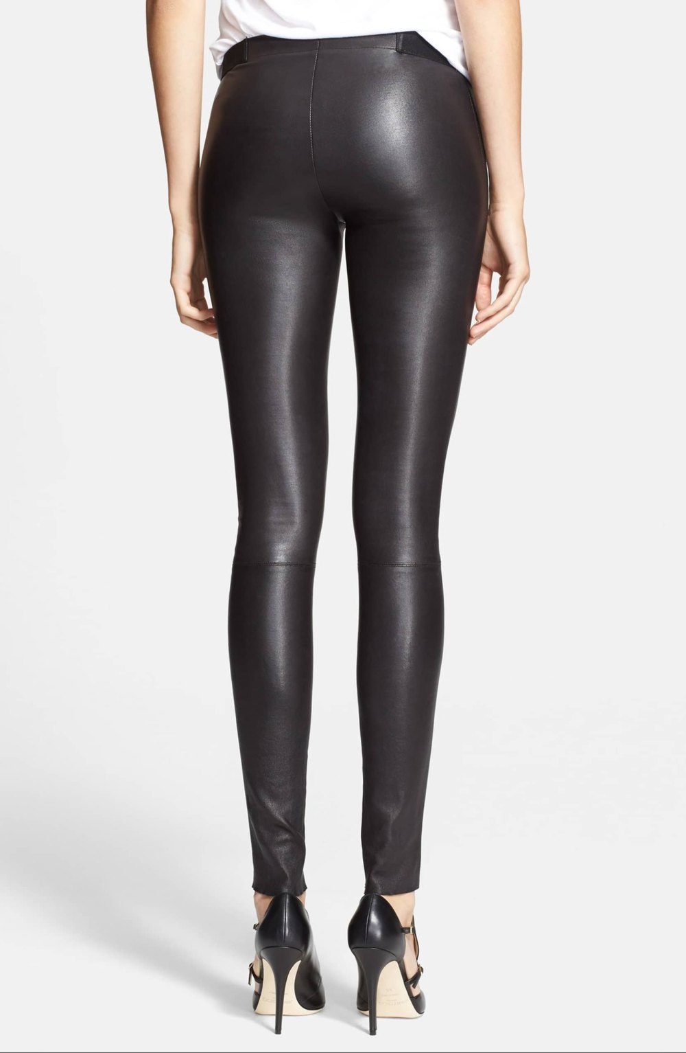 Alice + Olivia Leather Leggings