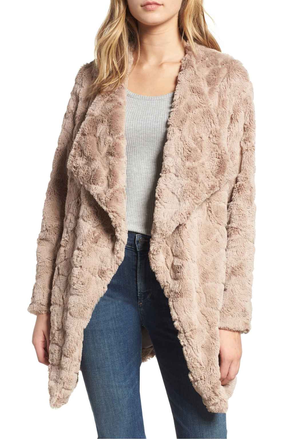 BB Dakota Tucker Wubby Faux Fur Coat