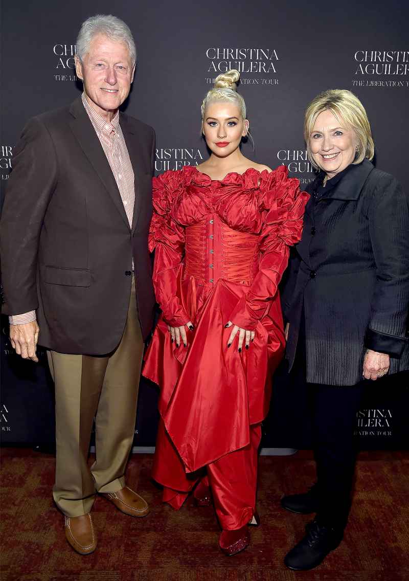 Bill-Clinton,-Christina-Aguilera,-and-Hillary-Clinton