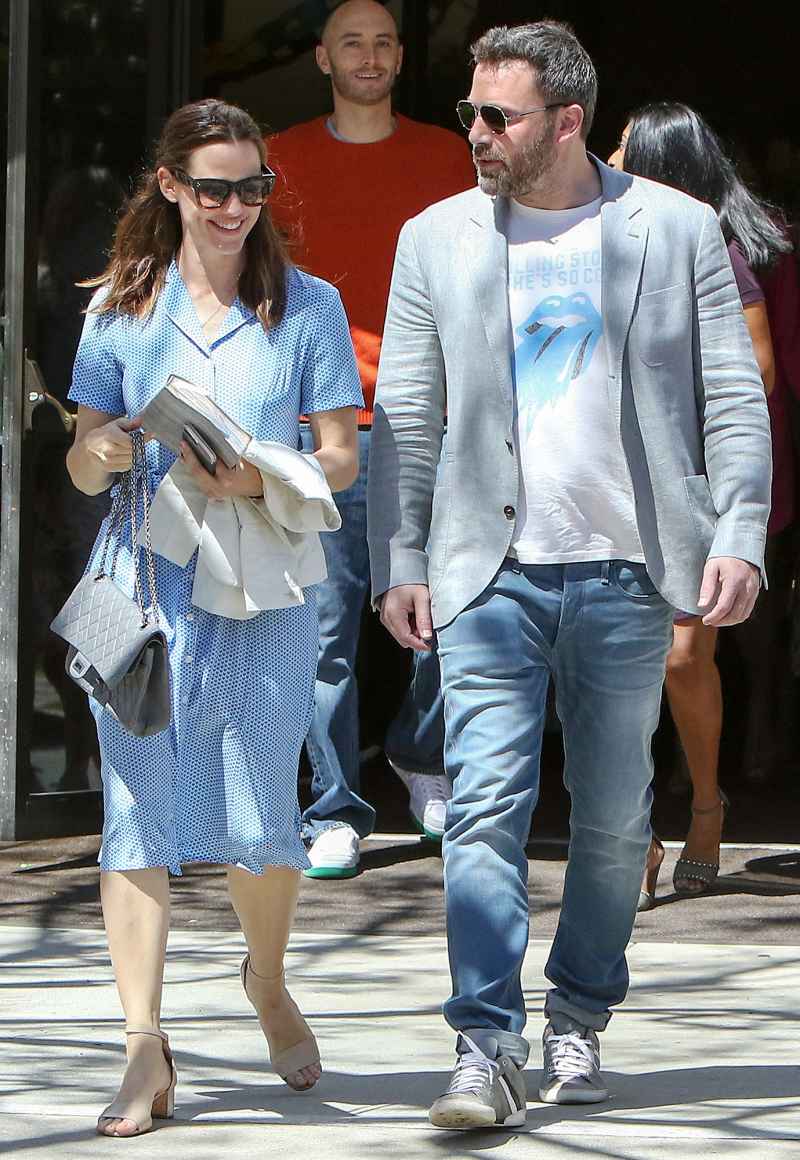 Celebrity Exes Reunited Ben Affleck Jennifer Garner