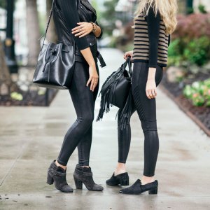 Spanx faux leather leggings