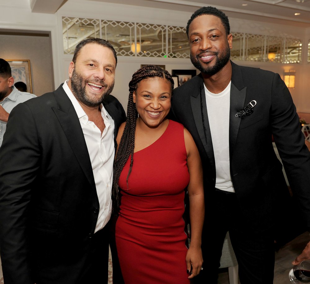 David Grutman, Chantel Cohen, and Dwyane Wade