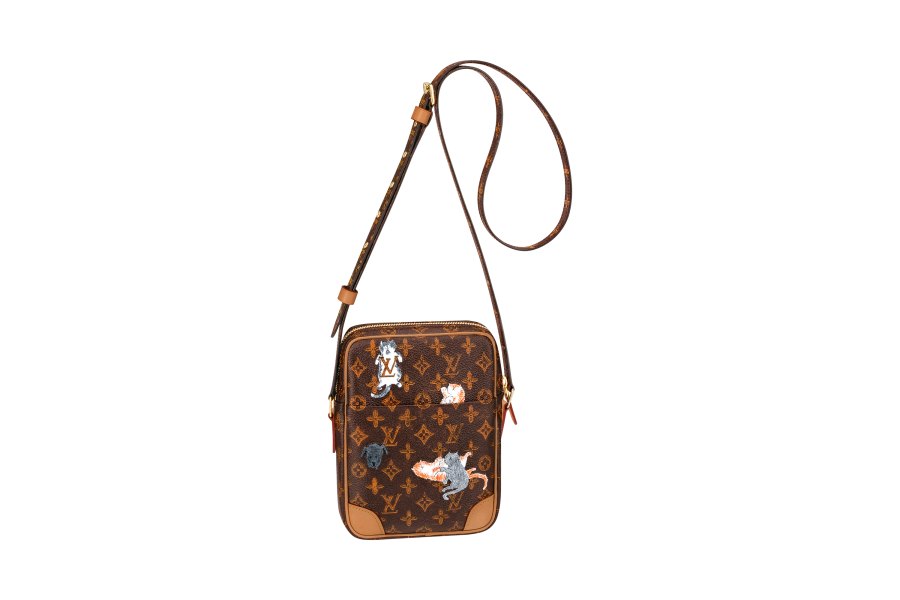 Louis Vuitton Mono Cat Shoulder Bag